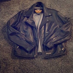 Harley Davidson Leather Motorcycle Jacket